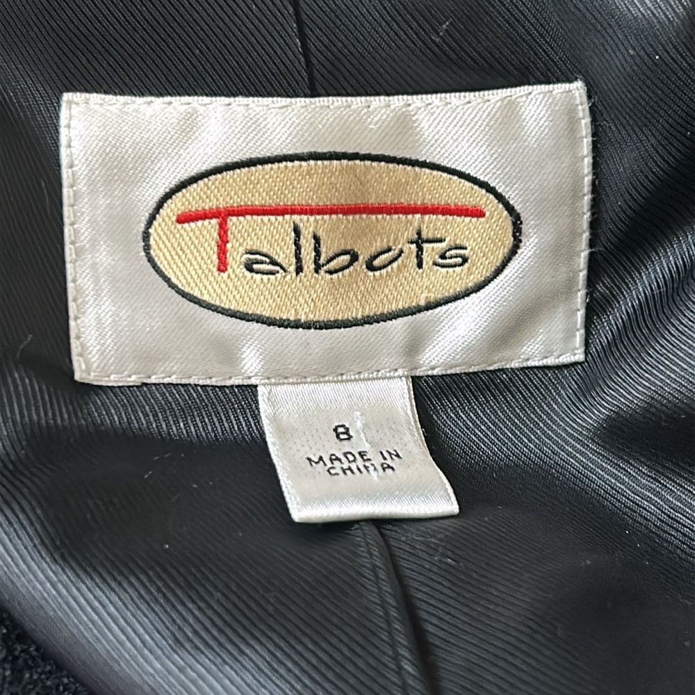 Talbots Black 3/4 Wool Jacket - image 5
